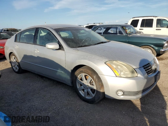 2004 Nissan Maxima SE with VIN 1N4BA41E64C837014, listed as a Copart auction lot 75065564 with 0 mi miles and Non Repairable. Bid and sale history available at carsss.com. Image 4.