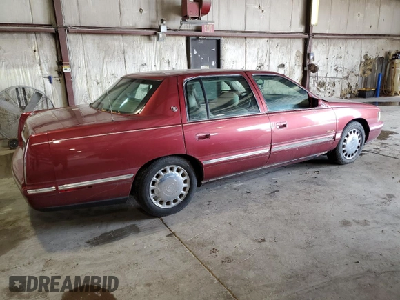1998 Cadillac DeVille z VIN 1G6KD54Y3WU754718, wystawiony jako Copart lot #60068175 z przebiegiem 64 498 mil mil oraz Czysty tytuł • Clean title. Historia ofert i sprzedaży dostępna na DreamBid. Obrazek 3.