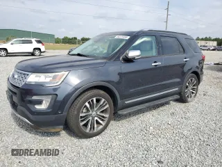 2017 Ford Explorer Platinum z VIN 1FM5K8HT8HGD79728, wystawiony jako Copart lot #54225335 z przebiegiem 108 409 mil mil oraz Szkoda całkowita • Salvage title. Historia ofert i sprzedaży dostępna na DreamBid. Obrazek 1.