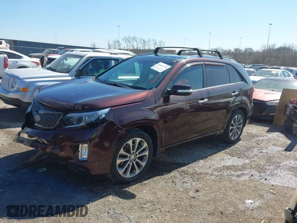 2015 Kia Sorento SX Limited with VIN 5XYKW4A76FG589701, listed as a IAAI auction lot 41661272 with 91,633 mi miles. Bid and sale history available at carsss.com. Image 14.