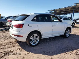 2017 Audi Q3 Premium with VIN WA1ECCFSXHR003528, listed as a Copart auction lot 49748425 with 91,161 mi miles and Salvage Title. Bid and sale history available at carsss.com. Image 3.