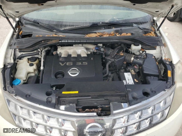 2007 Nissan Murano SL with VIN JN8AZ08W87W619749, listed as a Copart auction lot 44794465 with 0 mi miles and Salvage Title. Bid and sale history available at carsss.com. Image 12.