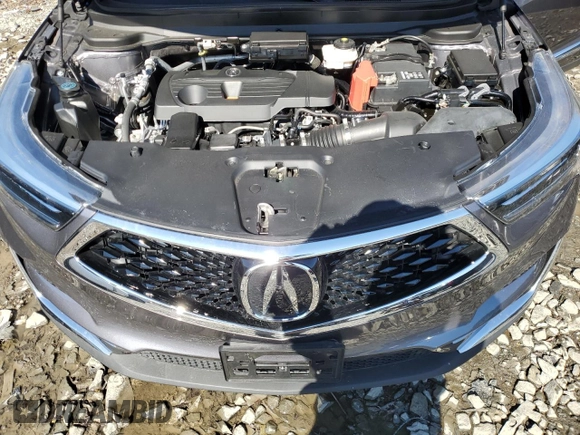 2019 Acura RDX with VIN 5J8TC2H34KL038509, listed as a Copart auction lot 49623315 with 23,648 mi miles and Salvage title. Bid and sale history available at DreamBid. Image 12.