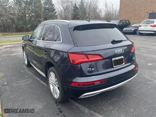 2018 Audi Q5 Premium Plus with VIN WA1BNAFY8J2224078, listed as a Copart auction lot 53841865 with 39,425 mi miles and Salvage Title. Bid and sale history available at carsss.com. Image 3.