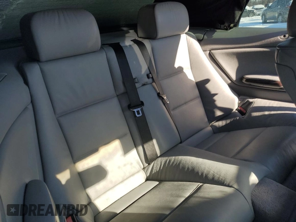 2003 BMW 3 Series 325Ci with VIN WBABS33453PG89032, listed as a Copart auction lot 87590865 with 118,107 mi miles and Salvage Title. Bid and sale history available at carsss.com. Image 10.
