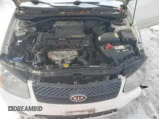 2007 Kia Spectra with VIN KNAFE162475006498, listed as a Copart auction lot 42902375 with 122,865 mi miles and Salvage Title. Bid and sale history available at carsss.com. Image 13.