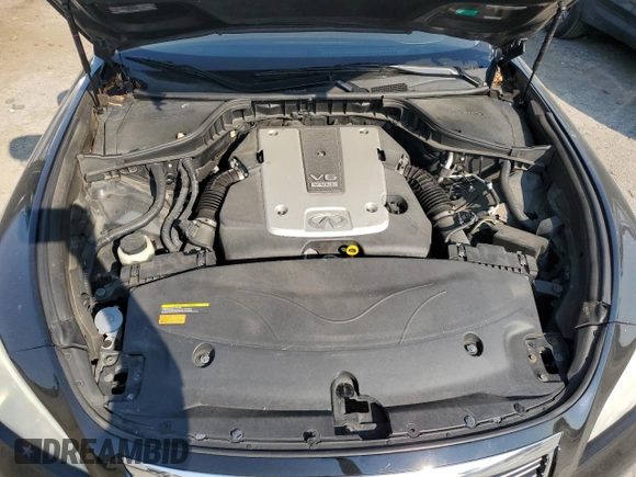 2013 Infiniti M37 with VIN JN1BY1AR7DM602061, listed as a Copart auction lot 59497154 with 124,179 mi miles and Non Repairable. Bid and sale history available at carsss.com. Image 11.