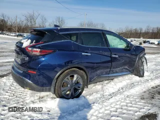 2023 Nissan Murano Platinum z VIN 5N1AZ2DSXPC109457, wystawiony jako Copart lot #89325045 z przebiegiem 7 685 mil mil oraz Szkoda całkowita • Salvage title. Historia ofert i sprzedaży dostępna na DreamBid. Obrazek 3.