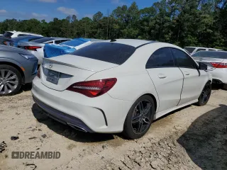 2018 Mercedes-Benz CLA with VIN WDDSJ4EB9JN589809, listed as a Copart auction lot 51361485 with 103,520 mi miles and Salvage Title. Bid and sale history available at carsss.com. Image 3.