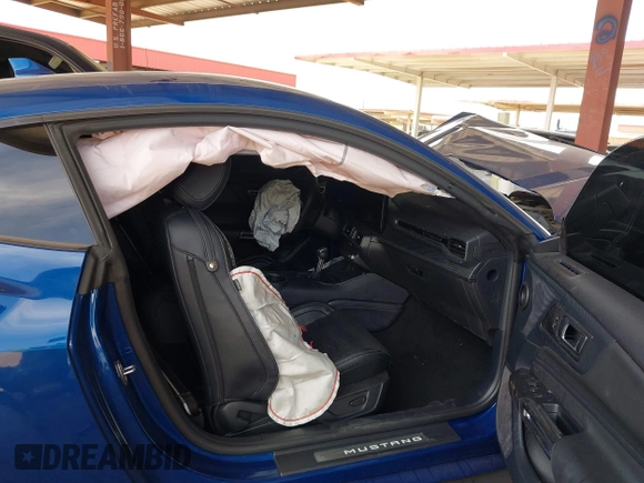 2024 Ford Mustang GT with VIN 1FA6P8CF8R5416890, listed as a IAAI auction lot 42382113 with 13,453 mi miles and . Bid and sale history available at DreamBid. Image 5.