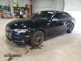 2018 Audi S4 Premium Plus z VIN WAUB4AF45JA001862, wystawiony jako Copart lot #59922005 z przebiegiem 223 424 mil mil oraz Czysty tytuł • Clean title. Historia ofert i sprzedaży dostępna na DreamBid. Obrazek 1.