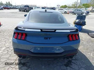 2024 Ford Mustang GT with VIN 1FA6P8CF7R5405332, listed as a IAAI auction lot 42271232 with 19,597 mi miles and . Bid and sale history available at DreamBid. Image 17.