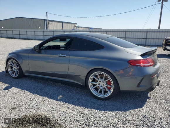 2017 Mercedes-Benz C 63 S AMG with VIN WDDWJ8HB0HF504414, listed as a Copart auction lot 50409255 with Not Provided miles and Salvage Title. Bid and sale history available at carsss.com. Image 2.