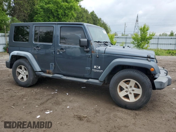 2008 Jeep Wrangler Unlimited X with VIN 1J4GA39108L559478, listed as a Copart auction lot 58937685 with 267,140 mi miles and Clean title. Bid and sale history available at DreamBid. Image 4.