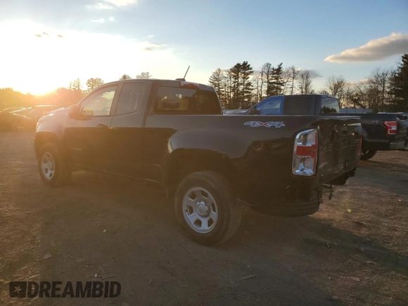2021 Chevrolet Colorado 4WD Work Truck with VIN 1GCHTBEN5M1181798, listed as a Copart auction lot 82525004 with 38,705 mi miles and Salvage Title. Bid and sale history available at carsss.com. Image 2.