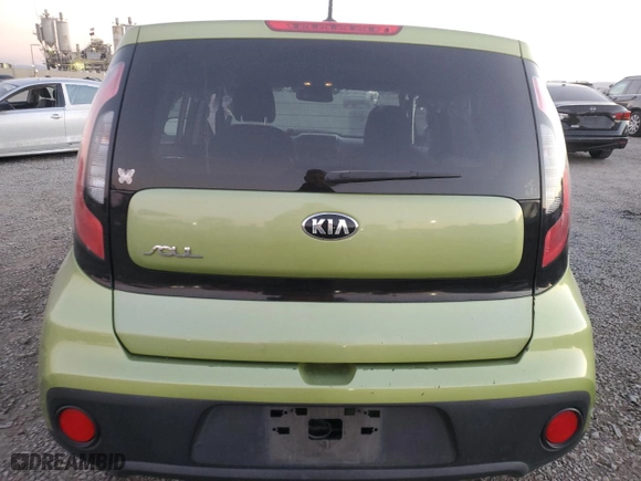 2017 Kia Soul with VIN KNDJN2A22H7882695, listed as a Copart auction lot 89361945 with 112,643 mi miles and Salvage Title. Bid and sale history available at carsss.com. Image 6.