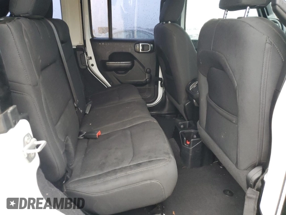 2020 Jeep Wrangler Unlimited Sport with VIN 1C4HJXDG4LW240492, listed as a Copart auction lot 43196635 with 56,602 mi miles and Clean title. Bid and sale history available at DreamBid. Image 12.
