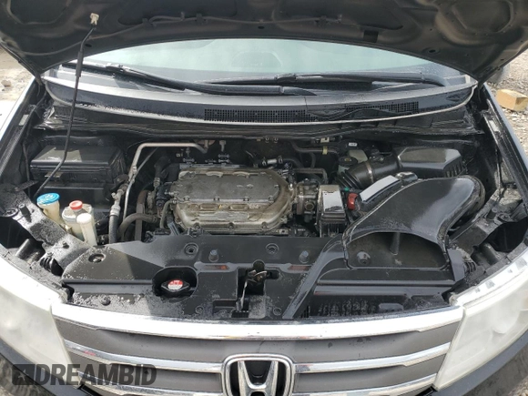 2011 Honda Odyssey EX-L with VIN 5FNRL5H67BB001266, listed as a Copart auction lot 48247265 with 160,524 mi miles and Salvage Title. Bid and sale history available at DreamBid. Image 12.