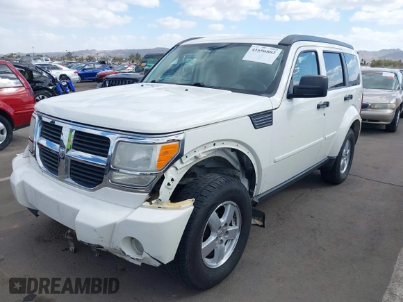 2008 Dodge Nitro SXT with VIN 1D8GU28K98W231848, listed as a IAAI auction lot 41696802 with 94,486 mi miles. Bid and sale history available at carsss.com. Image 17.
