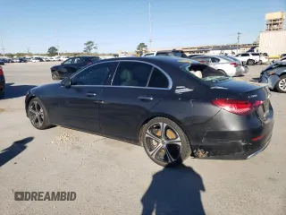 2022 Mercedes-Benz C 300 with VIN W1KAF4GBXNR019715, listed as a Copart auction lot 49168885 with 47,596 mi miles and Salvage title. Bid and sale history available at DreamBid. Image 2.