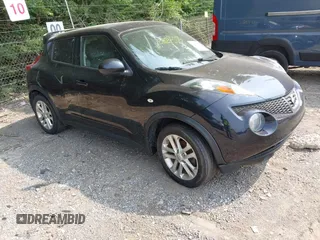 2014 Nissan Juke SV z VIN JN8AF5MV2ET355381, wystawiony jako IAAI lot #42430859 z przebiegiem 172 724 mil mil oraz . Historia ofert i sprzedaży dostępna na DreamBid. Obrazek 1.