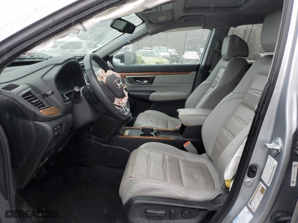2022 Honda CR-V Hybrid Touring with VIN 5J6RT6H99NL019263, listed as a Copart auction lot 44000415 with 57,403 mi miles and Salvage Title. Bid and sale history available at carsss.com. Image 7.