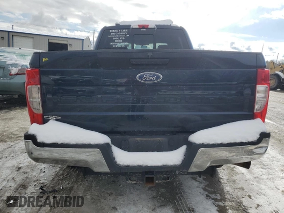 2021 Ford Super Duty F-250 SRW XL with VIN 1FT7W2B62MEC28732, listed as a Copart auction lot 44307565 with 124,653 mi miles and Salvage Title. Bid and sale history available at carsss.com. Image 6.
