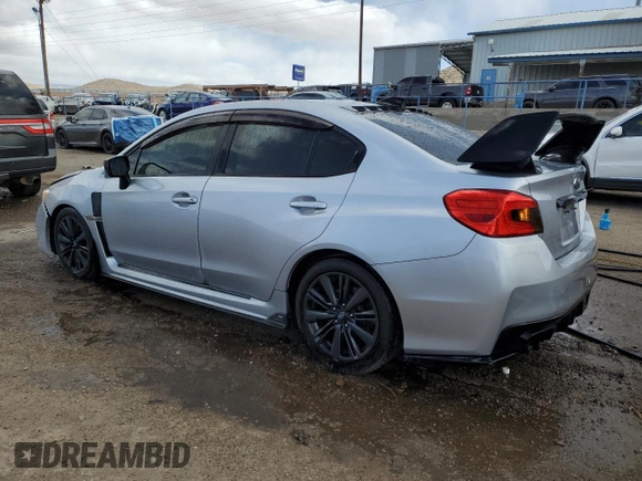 2015 Subaru WRX with VIN JF1VA1A65F9824808, listed as a Copart auction lot 48007615 with 104,090 mi miles and Salvage Title. Bid and sale history available at carsss.com. Image 2.