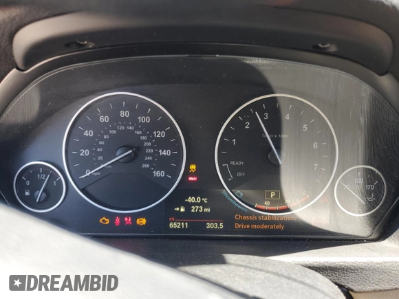 2018 BMW 3 Series 330i xDrive with VIN WBA8D9C54JEM35107, listed as a Copart auction lot 55878485 with 65,211 mi miles and Salvage title. Bid and sale history available at DreamBid. Image 9.