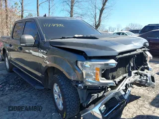 2019 Ford F-150 XL with VIN 1FTEW1C50KFB20429, listed as a IAAI auction lot 41714932 with 134,876 mi miles and . Bid and sale history available at carsss.com. Image 1.