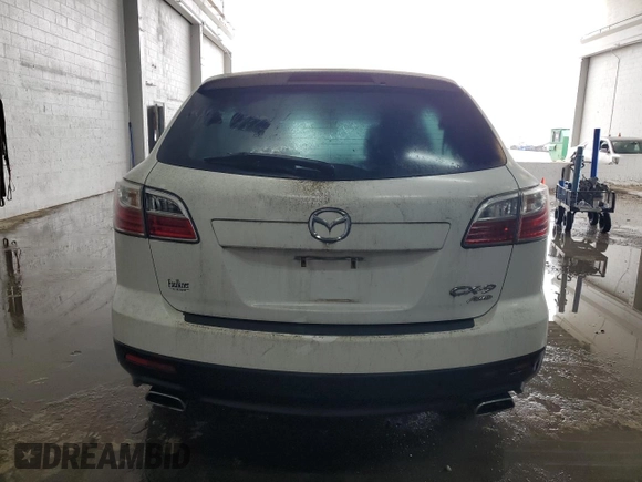 2012 Mazda CX-9 Touring with VIN JM3TB3CV3C0355479, listed as a Copart auction lot 58723425 with 151,656 mi miles and Non repairable. Bid and sale history available at DreamBid. Image 6.