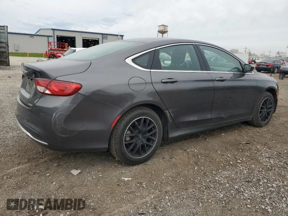 2015 Chrysler 200 Limited with VIN 1C3CCCAB9FN649124, listed as a Copart auction lot 54996145 with 58,679 mi miles and Clean Title. Bid and sale history available at carsss.com. Image 3.