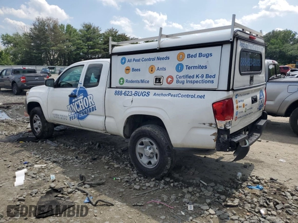 2016 Toyota Tacoma SR with VIN 5TFRX5GN5GX062688, listed as a Copart auction lot 63674655 with 202,372 mi miles and Salvage title. Bid and sale history available at DreamBid. Image 2.