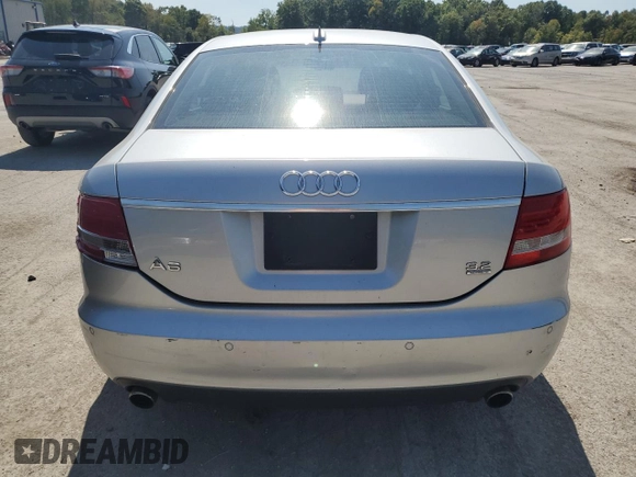 2006 Audi A6 with VIN WAUDG74F16N042092, listed as a Copart auction lot 70844864 with 188,745 mi miles and Salvage Title. Bid and sale history available at carsss.com. Image 6.