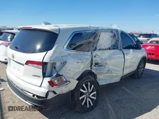 2019 Honda Pilot EX-L with VIN 5FNYF6H56KB038745, listed as a IAAI auction lot 41655643 with 29,712 mi miles. Bid and sale history available at carsss.com. Image 6.