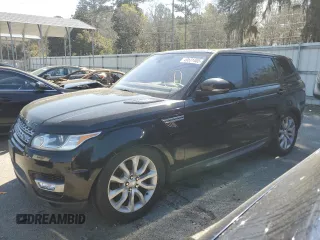 2016 Land Rover Range Rover Sport V6 Diesel HSE with VIN SALWR2KF5GA663638, listed as a Copart auction lot 49531405 with 102,487 mi miles and Clean Title. Bid and sale history available at carsss.com. Image 1.