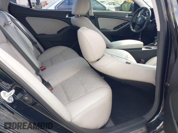 2014 Kia Optima SXL Turbo with VIN 5XXGR4A69EG348934, listed as a IAAI auction lot 42322630 with 119,171 mi miles and . Bid and sale history available at DreamBid. Image 8.