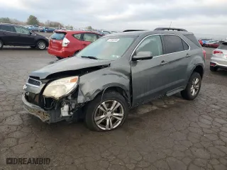 2012 Chevrolet Equinox LT w/1LT with VIN 2GNALDEK2C6383987, listed as a Copart auction lot 51043255 with 175,111 mi miles and Salvage Title. Bid and sale history available at carsss.com. Image 1.