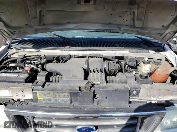2007 Ford Econoline Passenger XL with VIN 1FBNE31L57DA12220, listed as a Copart auction lot 48890985 with Not Provided miles and Salvage Title. Bid and sale history available at carsss.com. Image 13.