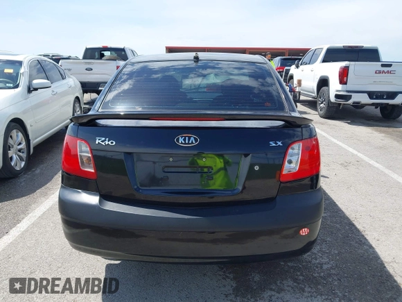 2008 Kia Rio LX with VIN KNADE123X86323641, listed as a IAAI auction lot 41985631 with 175,102 mi miles and . Bid and sale history available at DreamBid. Image 15.