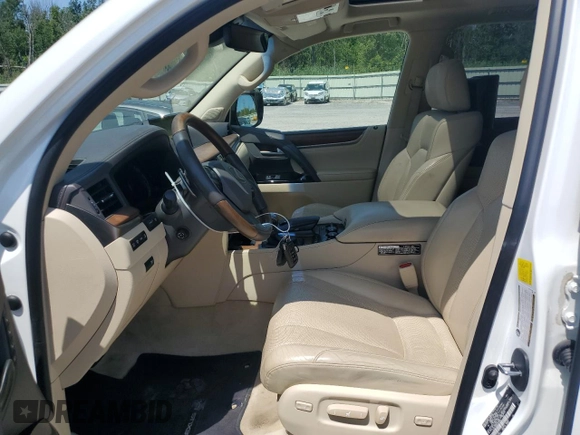 2017 Lexus LX 570 with VIN JTJHY7AX6H4230935, listed as a Copart auction lot 66151045 with 121,655 mi miles and Clean title. Bid and sale history available at DreamBid. Image 7.