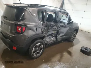 2017 Jeep Renegade Sport with VIN ZACCJBAB9HPF67335, listed as a Copart auction lot 57767265 with 95,431 mi miles and Salvage title. Bid and sale history available at DreamBid. Image 3.