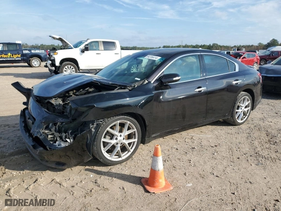 2009 Nissan Maxima 3.5 SV with VIN 1N4AA51EX9C852883, listed as a Copart auction lot 84206414 with 270,191 mi miles and Salvage Title. Bid and sale history available at carsss.com. Image 1.