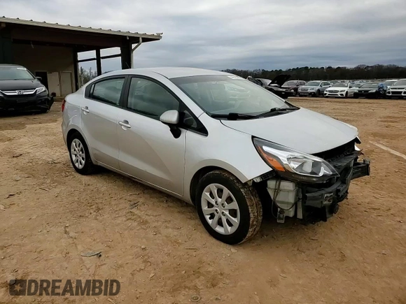 2016 Kia Rio LX with VIN KNADM4A31G6625808, listed as a Copart auction lot 44520085 with 74,402 mi miles and Salvage Title. Bid and sale history available at carsss.com. Image 11.