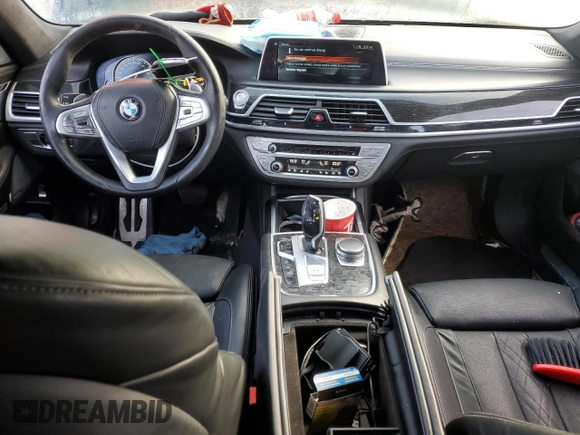2016 BMW 7 Series 750i xDrive with VIN WBA7B0C56GG527023, listed as a Copart auction lot 46312405 with 66,018 mi miles and Clean title. Bid and sale history available at DreamBid. Image 8.