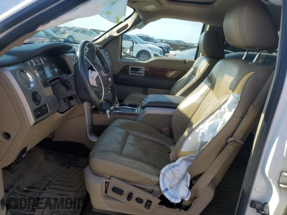 2010 Ford F-150 XL with VIN 1FTFW1EVXAFC09778, listed as a Copart auction lot 53793085 with 234,053 mi miles and Salvage title. Bid and sale history available at DreamBid. Image 7.