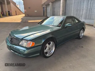 2002 Mercedes-Benz SL 500 with VIN WDBFA68F42F204673, listed as a Copart auction lot 56757525 with 32,967 mi miles and Clean title. Bid and sale history available at DreamBid. Image 2.