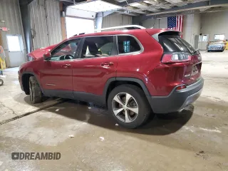 2020 Jeep Cherokee Limited with VIN 1C4PJMDX4LD649713, listed as a Copart auction lot 51147215 with 53,170 mi miles and Salvage Title. Bid and sale history available at carsss.com. Image 2.