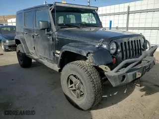 2008 Jeep Wrangler Unlimited Sahara with VIN 1J4GA59108L654912, listed as a Copart auction lot 48170345 with 114,638 mi miles and Salvage Title. Bid and sale history available at carsss.com. Image 11.