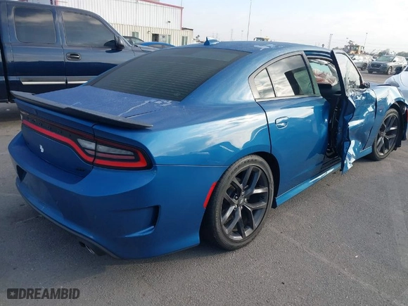 2020 Dodge Charger GT with VIN 2C3CDXHG0LH138217, listed as a IAAI auction lot 41528022 with NaN miles. Bid and sale history available at carsss.com. Image 4.